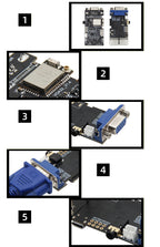 LILYGO® TTGO VGA VGA32 Module V1.4 PSRAM ESP32 PS/2 Mouse And Keyboard Controller Graphics Library Game Engine ANSI/VT Terminal
