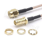Antenna Extension Cable SMA-JK SMA Male to Female Inner Screw Inner Hole to Outer Screw Inner Needle RG316 Adapter Cable