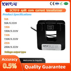 YHDC SCT019 Input 50A/100A/150A/200A Output 0.333V/33mA Accuracy 0.5%/1% Split Core Current Transformer AC Current Sensor