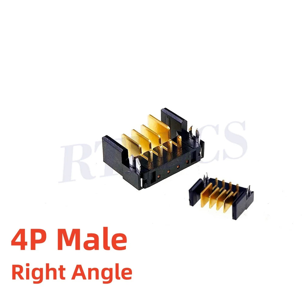 5 20Pcs Blade Male Battery Connector 2.0 MM Pitch 3 4 5 6 7 8 9 10 11 12 Position Right Angle Through Holes Straight PCB Header
