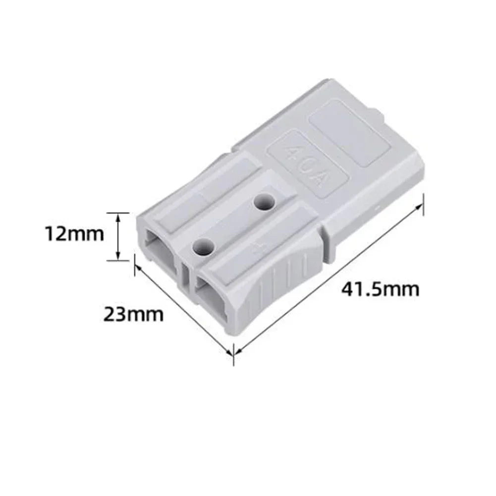 Wire & Cable Connectors 40A FOR Anderson 40A AC 600V AC Outlet Easy To Connect Insulation Protection