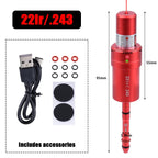 9mm 38SPL 22LR 12GA CAL177 7mm 6.5mm Training Bullet Bore Sight Voice Controlled Laser Dual-purpose for Training and Calibration