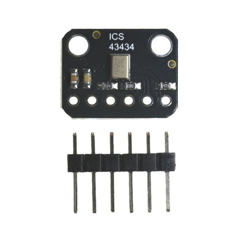 ICS 43434 Low Cost I2S Digital Microphone Module Low Pass Filter Wide Frequency Response For Auditory Applications