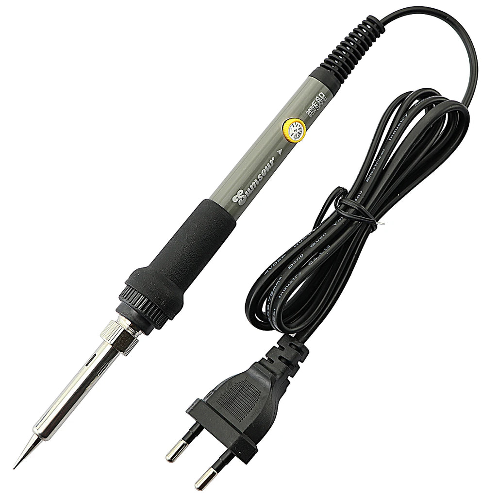 Sumsour Electric Soldering Iron 60W 220V / 110V Adjustable Temperature Welding Rework Solder Repair Tools Kit
