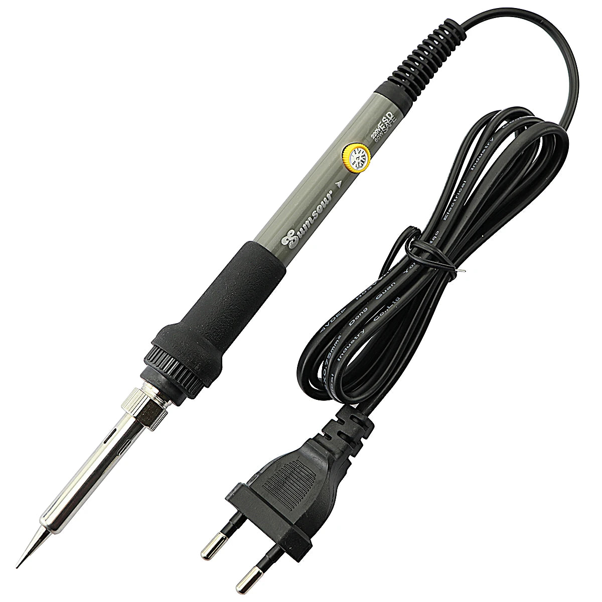 Sumsour Electric Soldering Iron 60W 220V / 110V Adjustable Temperature Welding Rework Solder Repair Tools Kit