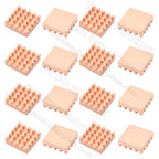 WE DO HEATSINK 10x10xmm 15x15x5mm 15x15x7mm Without or With Thermal Pad Square Pure Copper Heat Sink