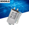 CBB65 Full-Automatic Washing Machine Start Capacitance 450V 8UF 10UF 11UF 12UF 13UF 14UF 15UF 16UF 20UF Single Insert With Screw