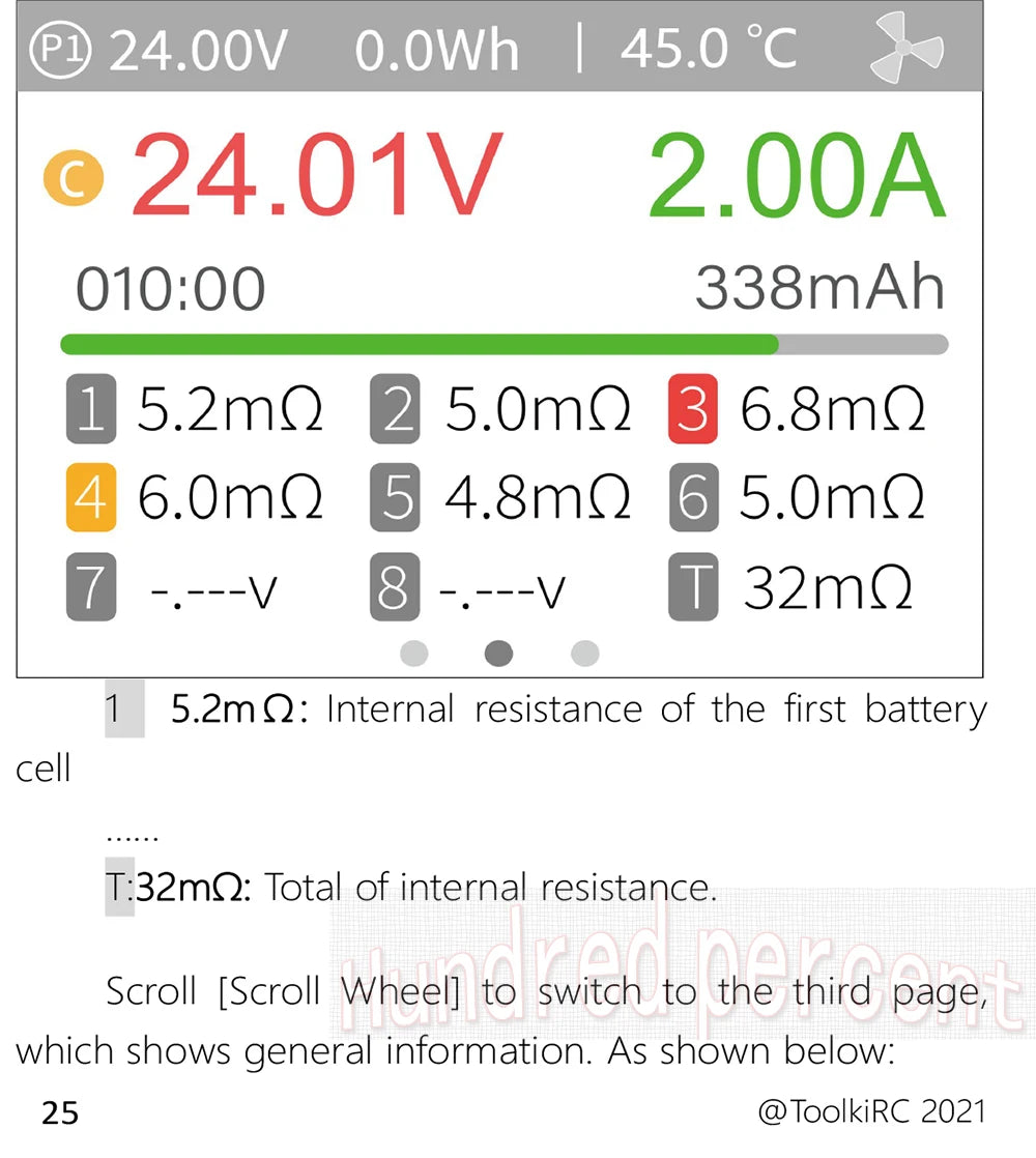 ToolkitRC M9 600W 20A USB Fast Charing DC Smart Charger Adjustable Screen Angle with Audio Function For 1-8S Lipo LiFe Battery