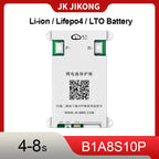 JK SMART ACTIVE BMS B1A8S10P 4S 5S 6S 7S 8S Smart Bms 100A Lifepo4 Li-Ion LTO Battery Active Balance 1A BT CANBUS Heat RS485