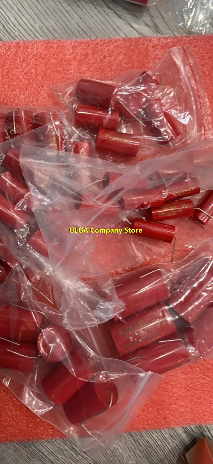 250V 400V High and Low Bass Capacitor Fever Promise MKP Divider Capacitor 3.3uf 4.7 2.2 Audio Capacitor  5PCS -1lot