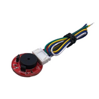 for 370 Motor 3.3-5V Hall Magnetic Encoder Speed Measurement Code Disk Speed Measurement Direction Sensor Module