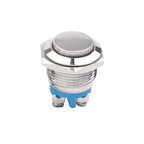 5/20Pcs 16mm Waterproof Momentary Reset Metal Push Button Switch  Screw Terminal Power Switch Car Engine Doorbell