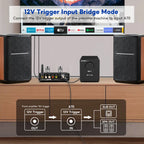 AIYIMA A70 TPA3255 PFFB Stereo Power Amplifier 300Wx2 Class D Stereo 2.0 Digital Audio Amp with XLR  RCA  Trigger Input