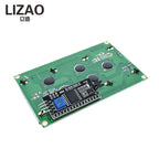 LIZAO 20X4 LCD2004 LCD Module IIC/I2C/TWI Serial Port Blue Green Backlight Display for Arduino UNO R3 MEGA2560