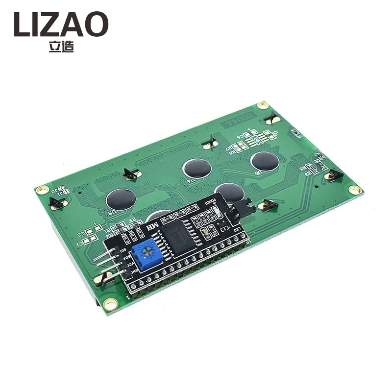 LIZAO 20X4 LCD2004 LCD Module IIC/I2C/TWI Serial Port Blue Green Backlight Display for Arduino UNO R3 MEGA2560