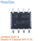 20pcs/5pcs AO4407A SOIC-8 4407A P-channel -30V/-12A SMD MOSFET Field Effect Transistor Chip AO4405AO4411 AO4413 AO4421 AO4435
