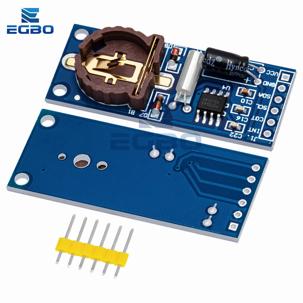 1~10PCS PCF8563 PCF8563T 8563 IIC Real Time Clock RTC Module Board Good than DS3231 AT24C32 3.3V EGBO