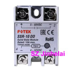 Authentic Original FOTEK Single phase Solid State Relays SSR-10AA 25AA 40AA 50AA 75AA 05DD 10DD 25DD 50DD 75DD -H