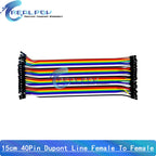 40PIN Dupont Line Male To Male Female To Female Male To Female Jumper Wire Cable 10cm 15cm 20cm 30cm 40cm for Arduino DIY KIT