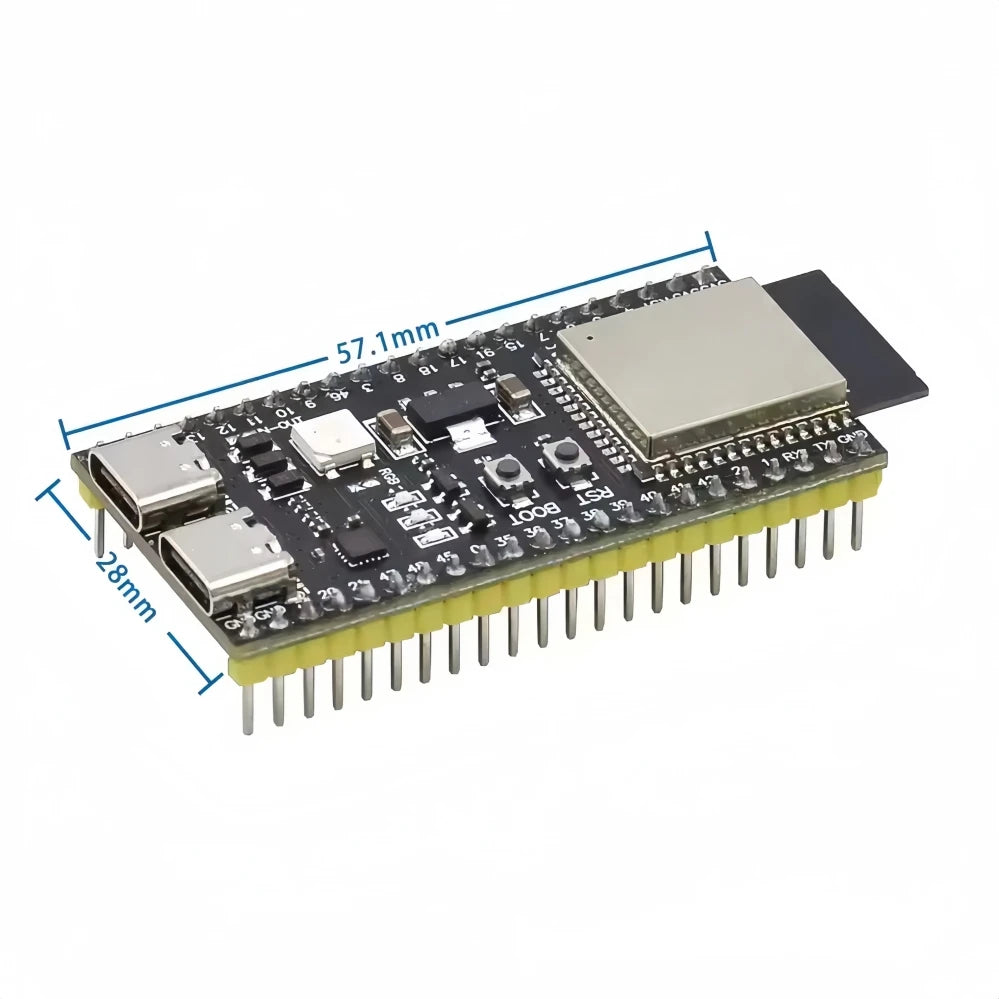 ESP32-S3 Wifi BT Module Development Board for Arduino IDE ESP32-S3-WROOM1 N16R8 N8R2 44Pin Type-C 16MB Flash 8M PSRAM ESP32 S3