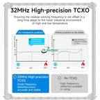 24-Hour Delivery EBYTE SPI Interface SX1262 Lora Module 32Mhz High-Precision TCXO E22-900M30S 850-930Mhz 30Dbm 12Km Low Power
