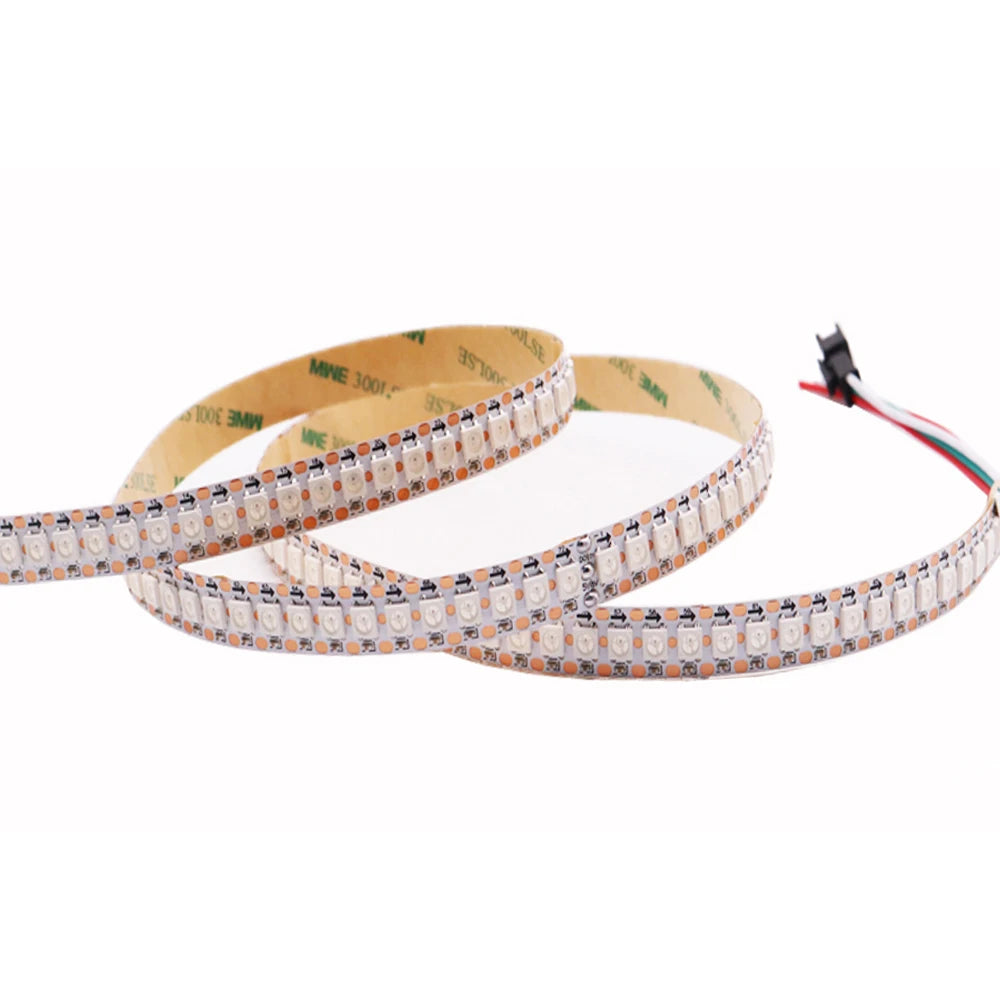 1-3M WS2812B WS2815 LED Strip 144 Pixels/LEDs/m Addressable IC Smart 5050 RGB LED Strip Light IP30/IP65/IP67 DC5V/12V