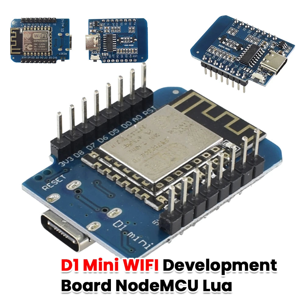 ESP8266 ESP-12F WLAN WiFi Internet Development Board D1 Mini WIFI Development Board NodeMCU Lua Module for Arduino