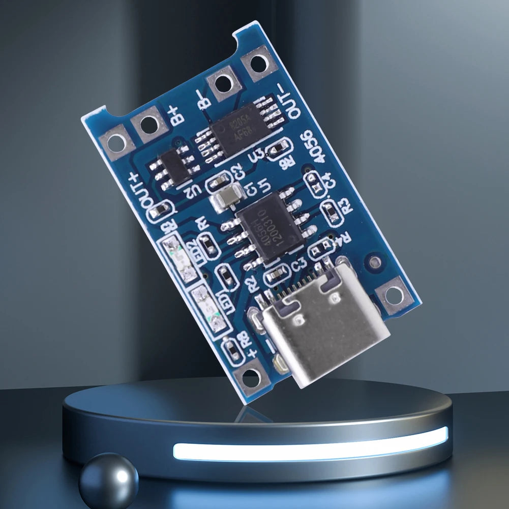 50-1pcs TP4056 3A 5V Lithium Battery Charging Board Module Micro USB/Type-c Interface Charging Protection 2-in-1