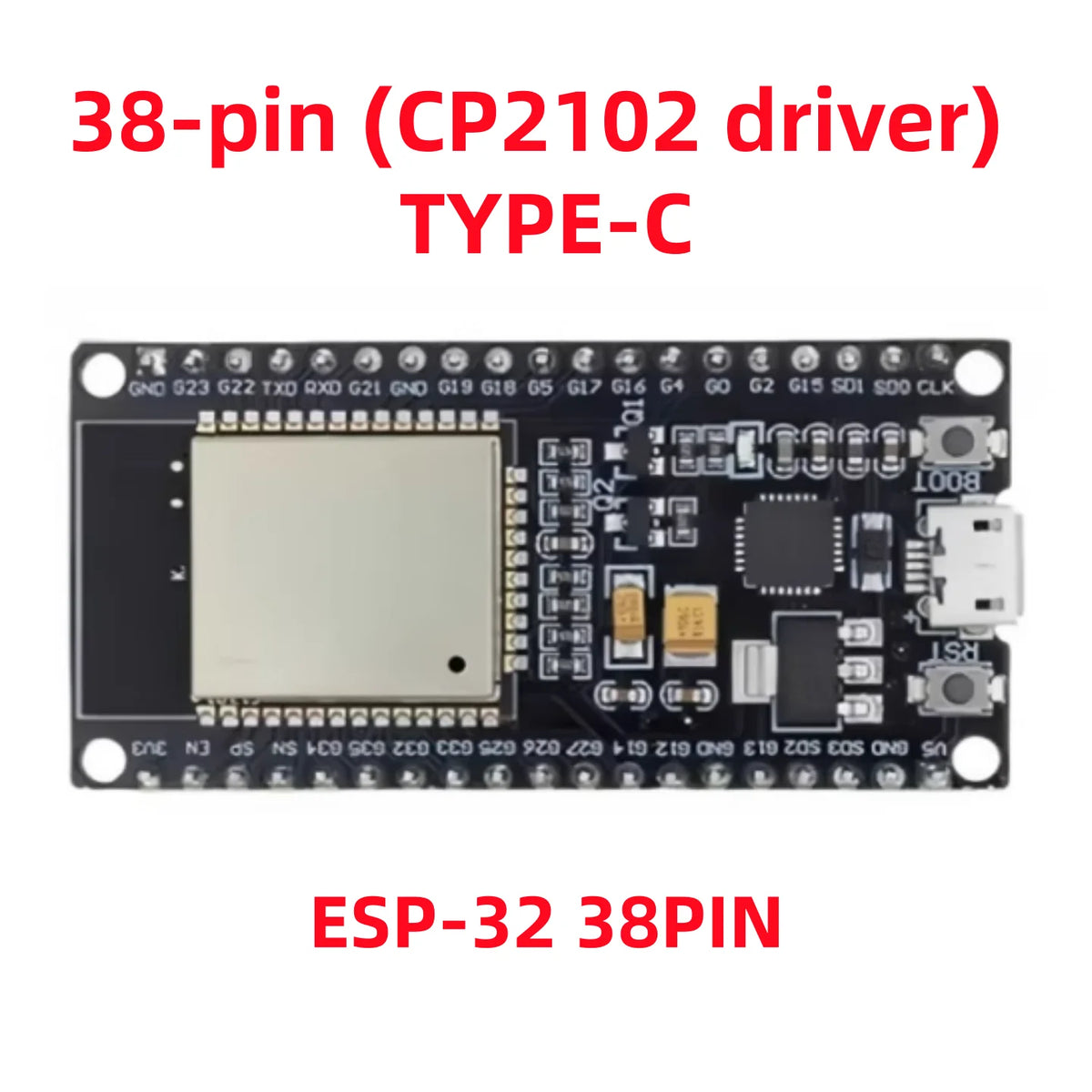 1PCS,ESP32 Development Board WiFi+Bluetooth Ultra-Low Power Consumption Dual Core ESP-32 ESP-32S ESP 32 Similar ESP8266