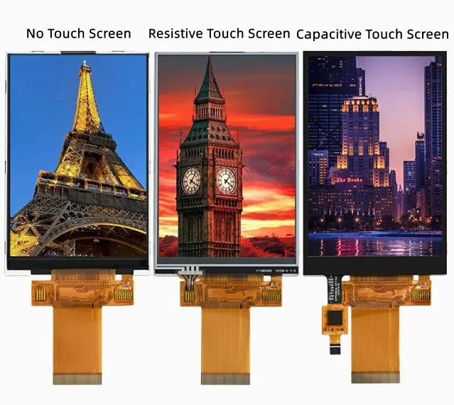 4.0 inch 40PIN SPI TFT LCD Capacitive/Resistive Touch Screen ILI9488 ST7796 GT911 IC MCU 8/16Bit Interface 320(RGB)*480
