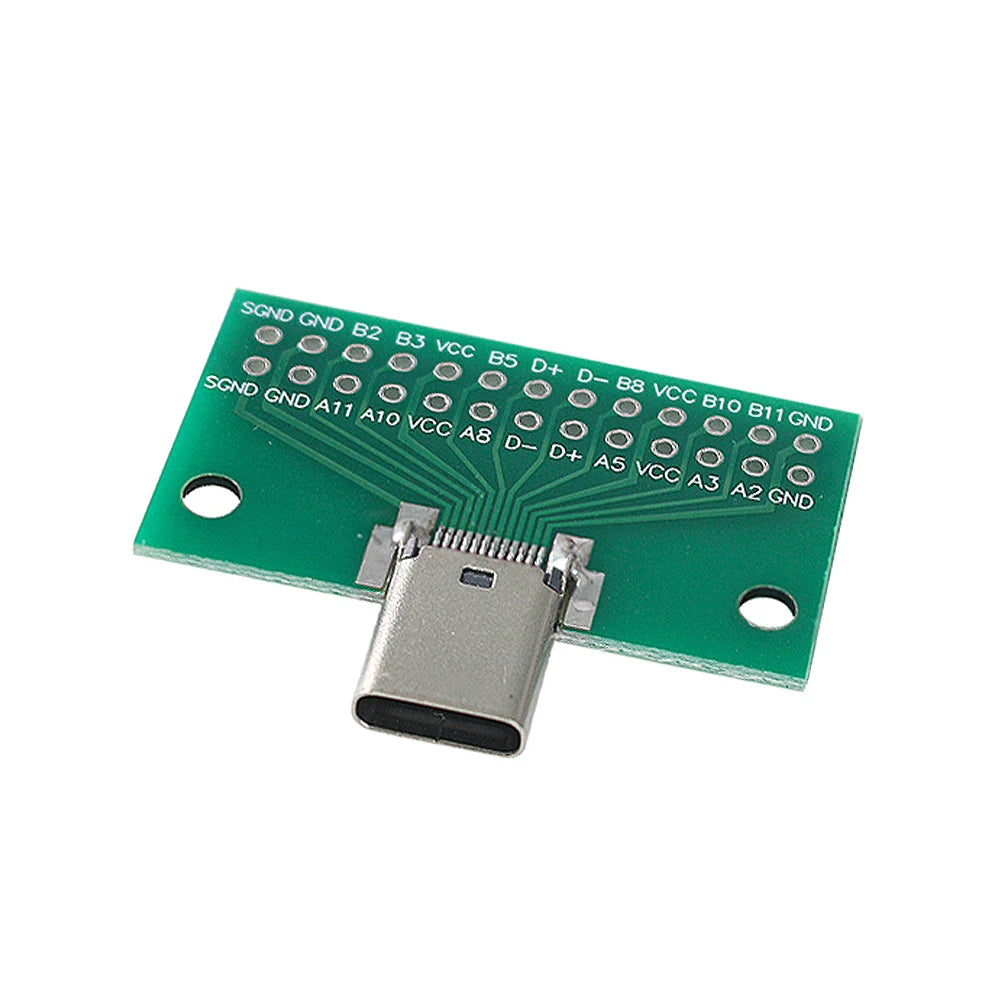 Type-C Test Board USB 3.1 Connector Module PCB Board Male /Female / Male to Female Head Convertor USB3.1 Transfer Adapter Plate