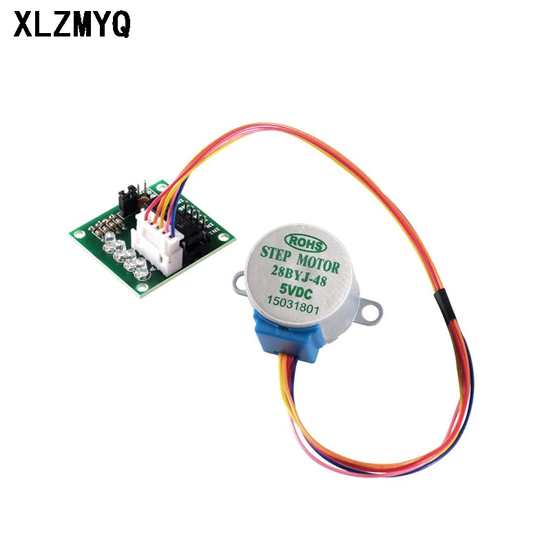 5pcs 28BYJ-48 ULN2003 5V 12V Stepper Motor + ULN2003 Gear Driver Board Stepper Motor Module For Arduino 28BYJ DIY Kit
