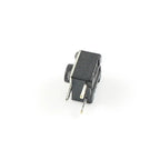50pcs Micro Switch 4.5*4.5 Button Momentary Tactile Tact Push 3 Pin DIP Rgiht Angle 4.5x4.5x3.8/4.3/4.5/4.8/5/6/7/8 mm