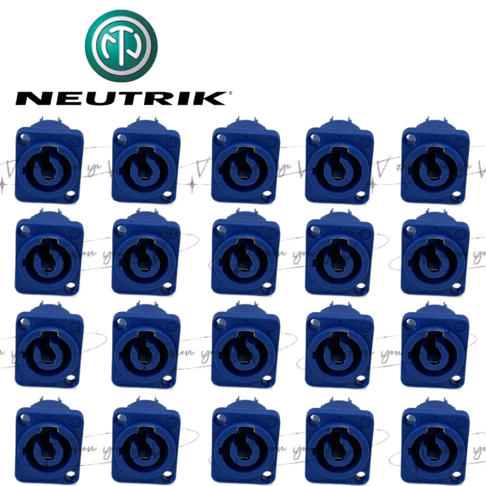 20PCS For NEUTRIK NAC3FCA FCB MPA AC Cable 20A 250V 3 PIN Powercon Plug /Socket Professional Stage Light LED Screen Connector