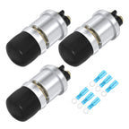 3pcs 60A Ignition Engine Start Switch Waterproof Push Starter Switch For Car Truck Boat yacht Horn Replacement Button Car
