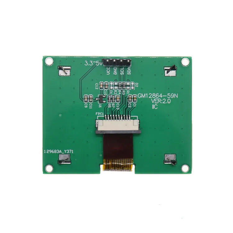TENSTAR 12864-59N IIC 4P LCD Module  I2C ST7567S COG Graphic Display Screen Board LCM Panel 128x64 Dot Matrix Screen