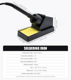 JCD 750W Soldering Station 8586 LCD Digital Display SMD Rework Hot Air Gun Soldering Iron 220V 110V ESD Welding Repair Tools