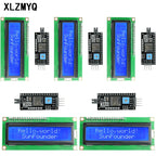 5pcs LCD1602 1602A LCD Module Level Conversion Module Yellow Green Screen 16x2 LCD Display IIC/I2C Interface 5V For Arduino