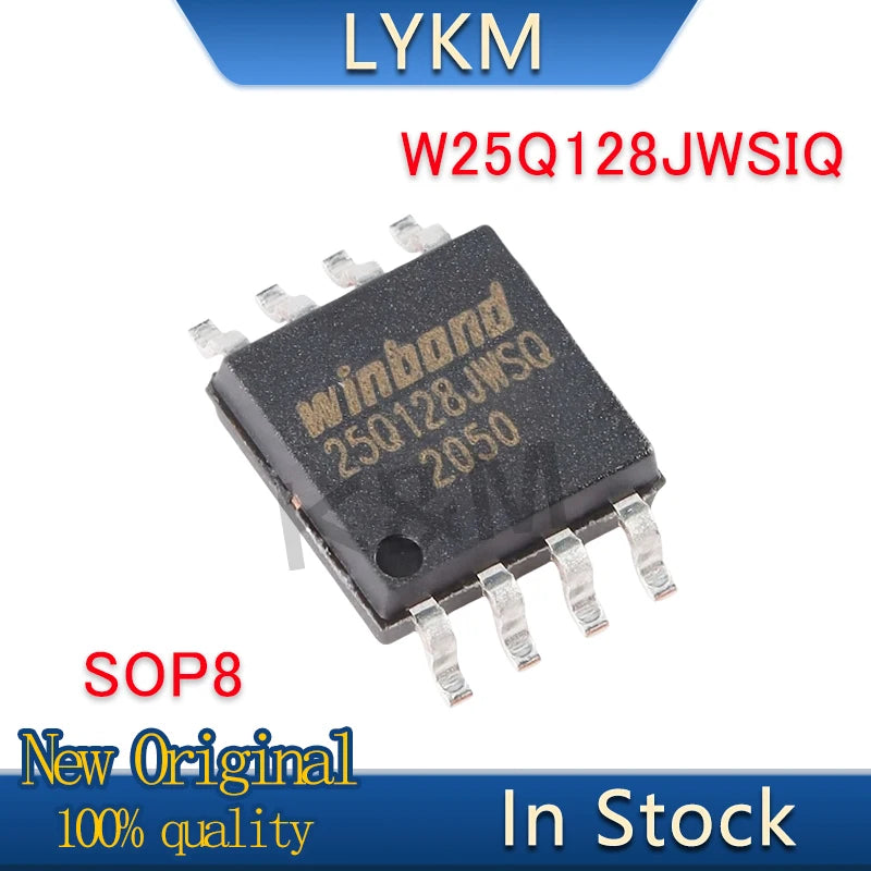 5-10/PCS New Original W25Q128JWSIQ 25Q128JWSIQ W25Q128JWSQ 25Q128JWSQ SOP8 1.8V 128M-bit serial flash memory chip chip In Stock