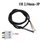 1-10pcs DS18B20 Stainless Steel Waterproof DS18b20 1m 3m 5m Thread Temperature Probe Temperature Sensor 18B20 Cable For Arduino