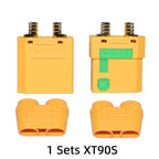 Amass XT90S XT90-S xt90 XT90S Connector Anti-Spark Male Female Motor Adapter for Battery ESC and Charger Lead for RC Car Truck