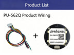 M10 GNSS GPS Module with Magnetometer QMC5883L UBX-M10050 GPS Galileo BeiDou GLONASS QZSS SBAS Antenna Receiver