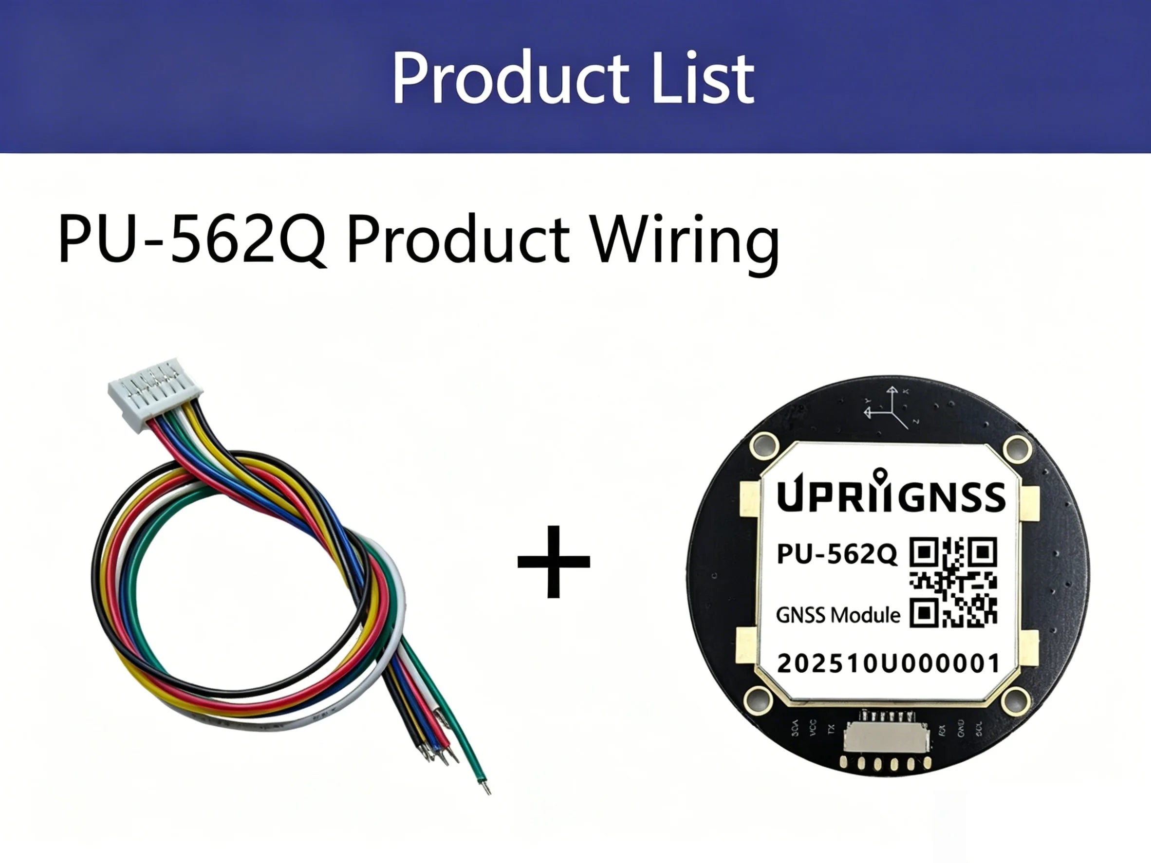 M10 GNSS GPS Module with Magnetometer QMC5883L UBX-M10050 GPS Galileo BeiDou GLONASS QZSS SBAS Antenna Receiver
