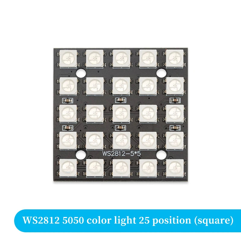 5V 1Bit 3 4Bit 7 8Bit 9 12Bit 16Bit 24Bit 32Bit 64 Bits WS2812 5050 RGB LED Ring Lamp Light + Integrated Drivers For Arduino Diy