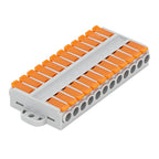 Wire Connector 2/3/4/5/6 Pin Universal Docking Fast Wiring Conductors Push-in Terminal Block Cable Splitter High Power Connector