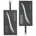 2PCS Universal Type‑C Wireless Charger Adapter Mobile Phone Sticker Charging Receiver