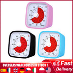 VT01 60 Minute Visual Timer Silent Countdown Time Manager with Protective Case Drop-proof Alarm Clock DIY Timer for Kids Kitchen