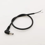 1Pcs DC Power Connector 2.5x0.7/3.5x1.35/4.0x1.7/4.8x1.7/5.5x2.1/5.5x2.5mm Male Plug Cable Right Angled 90 Degree Power Cable