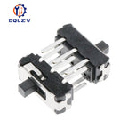 MSS22D18  Miniature SMD DIP Slide Switch 2P2T 6Pin Handle high 2MM for DIY Electronic Accessories