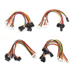 5PCS SM 2.54mm to PH2.0/XH2.54 Plug Socket 2P/3P/4P/5P/6P male Female Conversion Cable 20cm 26AWG Extension Cable